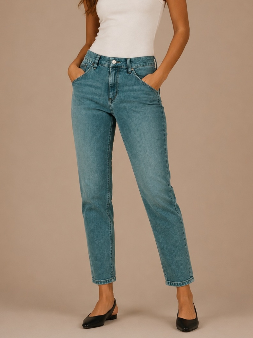 Universal Thread 8/29R Green Skinny Jeans Stretch Denim